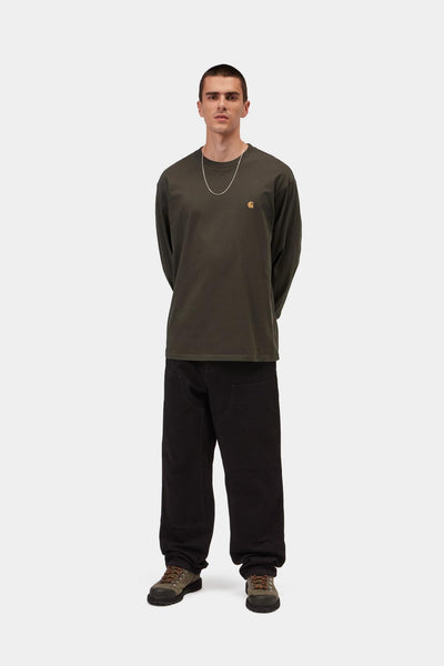 Carhartt WIP L/S Chase Tee - Shungite