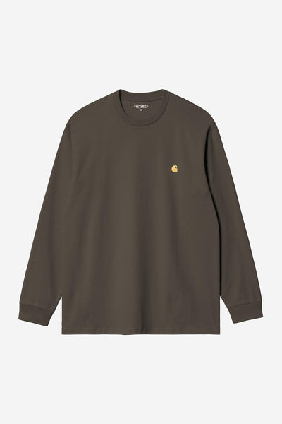 Carhartt WIP L/S Chase Tee - Shungite