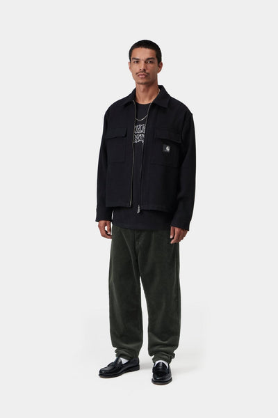 Carhartt WIP Newel Cord - Raven Rinsed