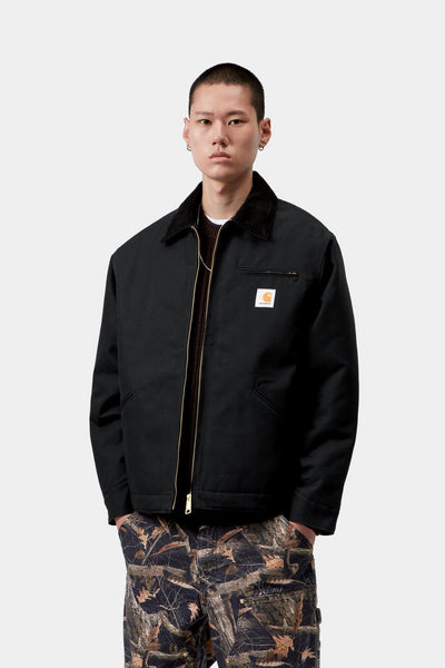 Carhartt WIP OG Detroit Jacket - Black/Black Rigid