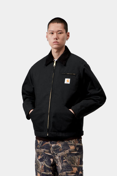 Carhartt WIP OG Detroit Jacket - Black/Black Rigid