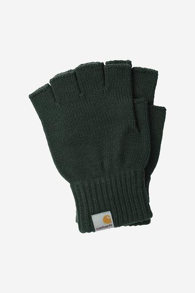 Carhartt WIP Mitten (Fingerless) Gloves - Dark Scarab