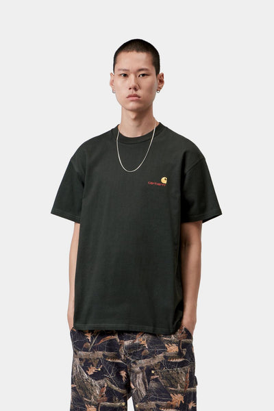 Carhartt WIP American Script Tee - Raven