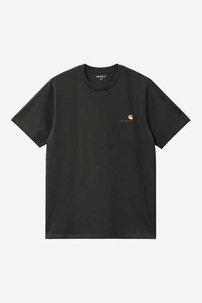 Carhartt WIP American Script Tee - Raven