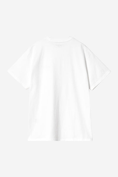 Carhartt WIP Script Embroidery Tee - White/Black