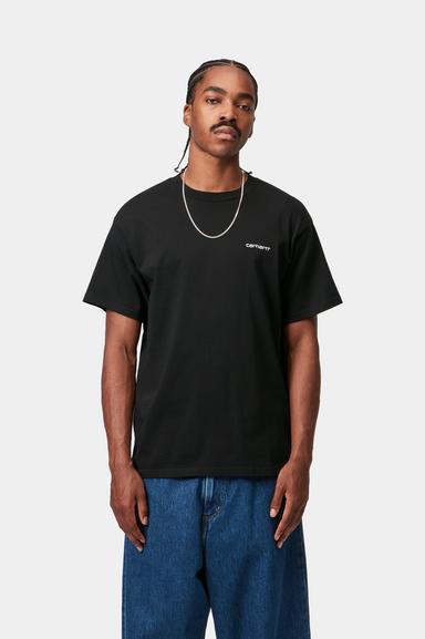 Carhartt WIP  Script Embroidery Tee - Black/White