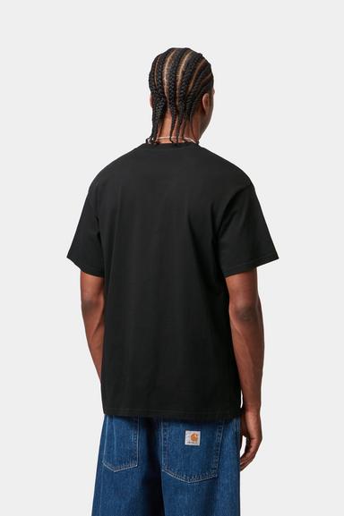Carhartt WIP  Script Embroidery Tee - Black/White
