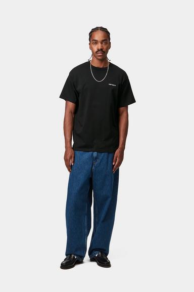 Carhartt WIP  Script Embroidery Tee - Black/White