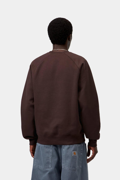 Carhartt WIP Chase Sweat - Palisander