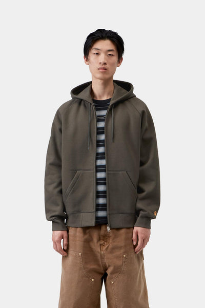 Carhartt WIP Hooded Chase jacket - Shungite