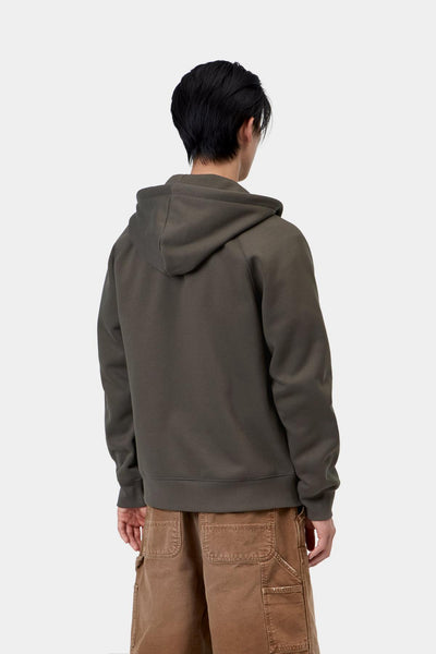 Carhartt WIP Hooded Chase jacket - Shungite