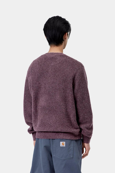 Carhartt WIP Curtis Sweater - Tangled Shady Purple