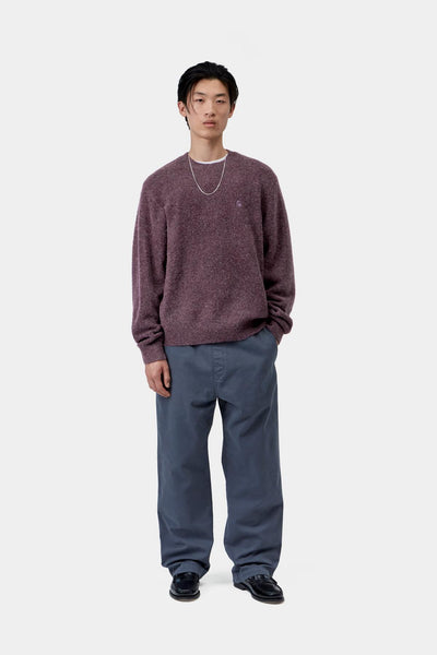 Carhartt WIP Curtis Sweater - Tangled Shady Purple