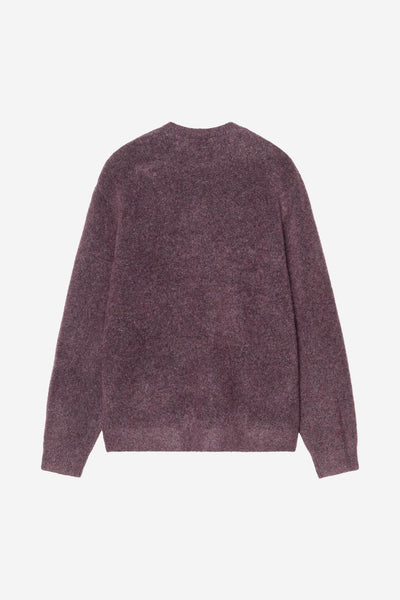 Carhartt WIP Curtis Sweater - Tangled Shady Purple