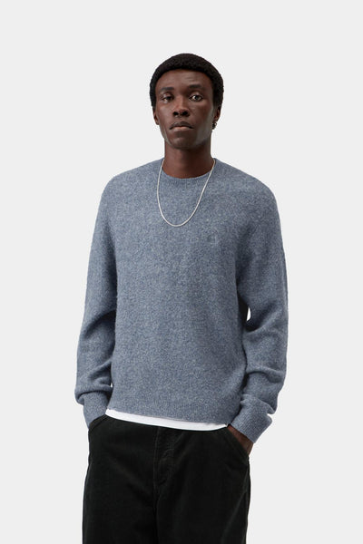 Carhartt WIP Curtis Sweater - Tangled Shady Blue