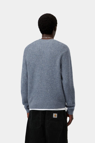 Carhartt WIP Curtis Sweater - Tangled Shady Blue