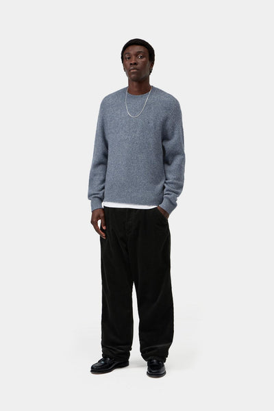 Carhartt WIP Curtis Sweater - Tangled Shady Blue