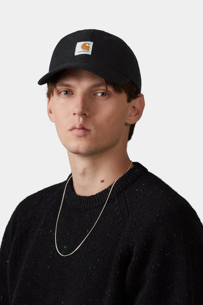 Carhartt WIP Selby Cap - Black Stone Washed