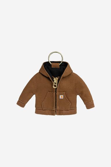 Carhartt WIP Mini Active Jacket Keychain - Hamilton Brown
