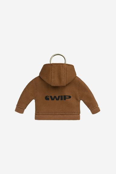 Carhartt WIP Mini Active Jacket Keychain - Hamilton Brown