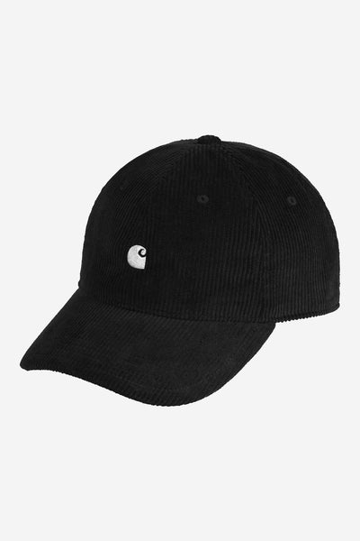 Carhartt WIP Harlem Cord Cap - Black