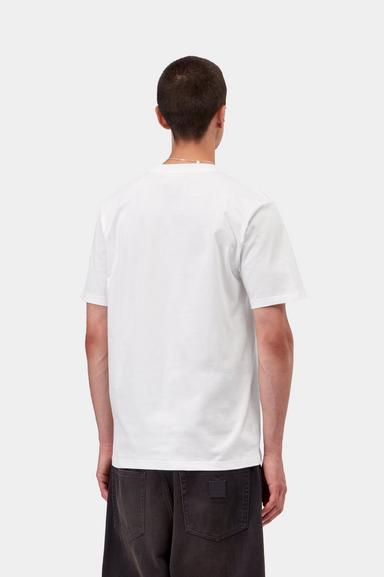Carhartt WIP Small Heart Tee - White/Red