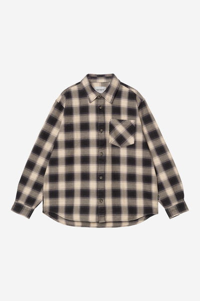 Carhartt WIP Dayne L/S Shirt - Dayne Check/Shady Purple