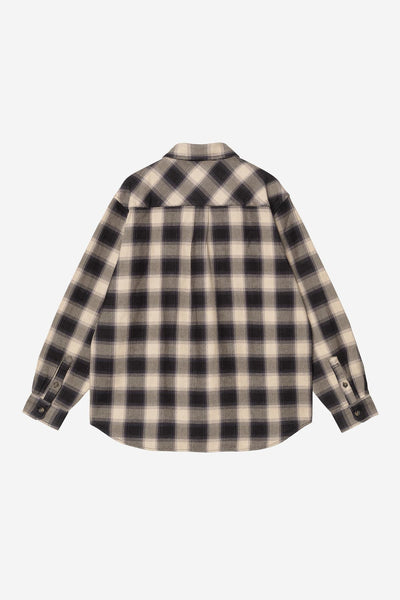 Carhartt WIP Dayne L/S Shirt - Dayne Check/Shady Purple