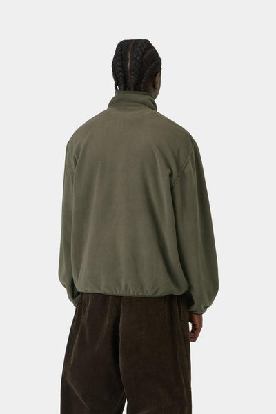 Carhartt WIP Edmore  1/2 Zip Sweat - Cypress/Black