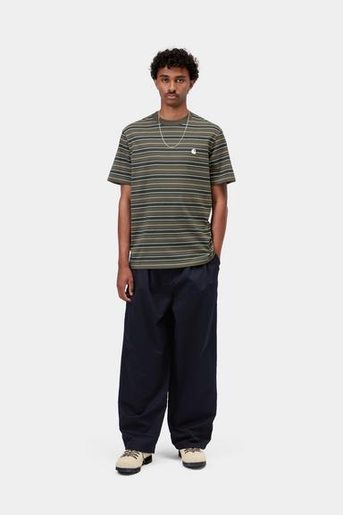 Carhartt WIP Bronson Tee - Bronson Stripe/Cypress