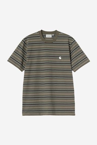 Carhartt WIP Bronson Tee - Bronson Stripe/Cypress