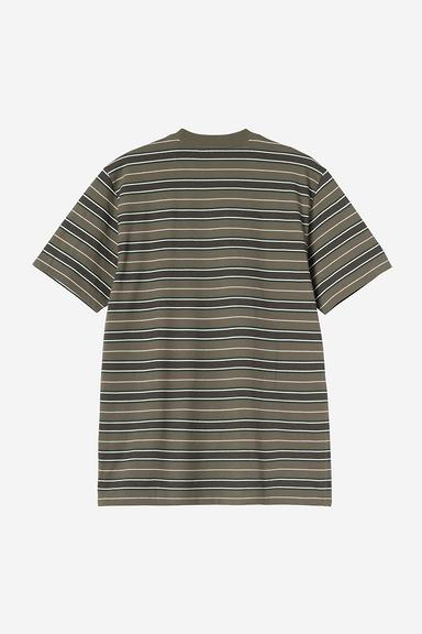 Carhartt WIP Bronson Tee - Bronson Stripe/Cypress