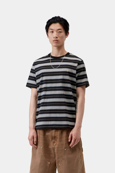 Carhartt WIP Bronson Tee - Bronson Stripe/Black