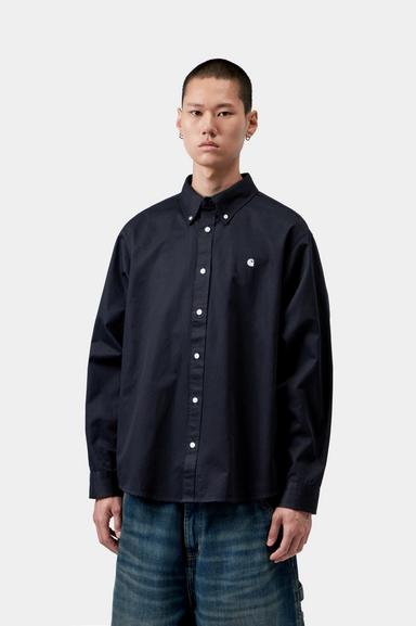 Carhartt WIP OG Madison L/S Shirt - Dark Navy