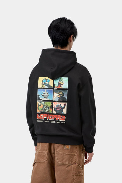 Carhartt WIP Wiptopia II Hooded Sweat - Black
