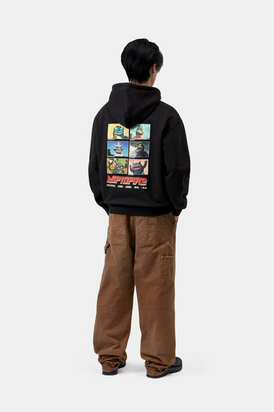 Carhartt WIP Wiptopia II Hooded Sweat - Black