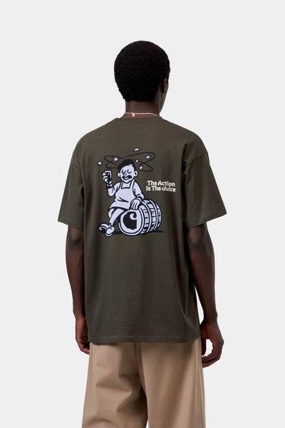 Carhartt WIP Grape Picker Tee - Cypress