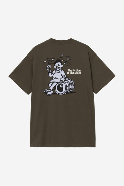 Carhartt WIP Grape Picker Tee - Cypress