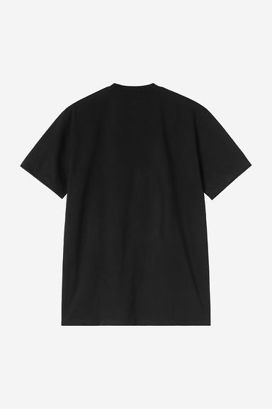 Carhartt WIP Slingshot Tee - Black Heavy Enzyme Wash