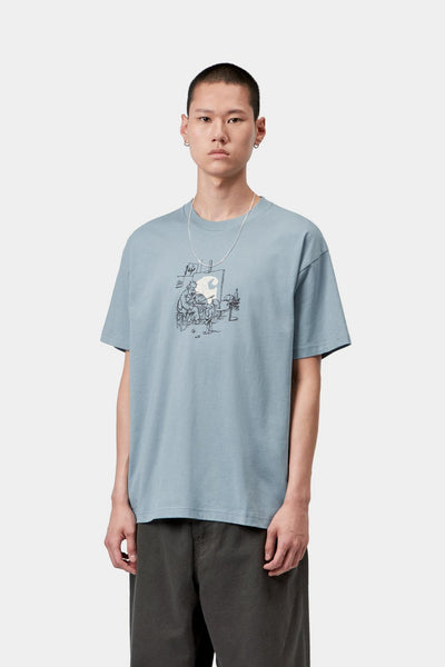 Carhartt WIP Old Painter Tee - Citadel