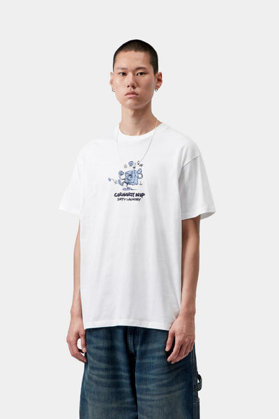 Carhartt Wip Dirty Laundry Tee - White