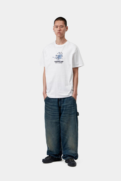 Carhartt Wip Dirty Laundry Tee - White