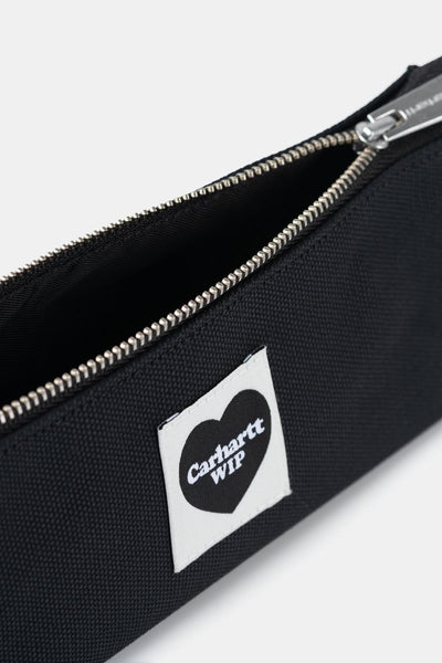 Carhartt WIP Heart Pencil Case - Black