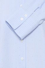 Fransa - Frrina Cropped Shirt - Heather Blue