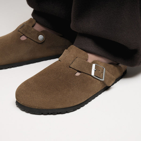 Birkenstock - Boston Soft Footbed - Dark Tea