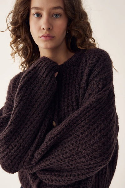 Noella - Lyvia Cardigan - Chocolate