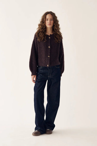 Noella - Lyvia Cardigan - Chocolate