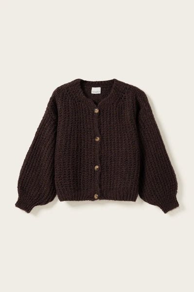 Noella - Lyvia Cardigan - Chocolate