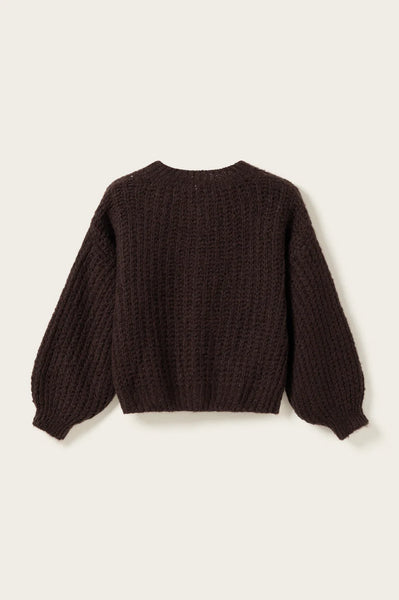 Noella - Lyvia Cardigan - Chocolate