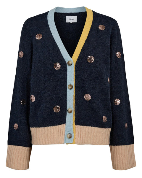 Numph - Nuatmy Cardigan - Dark Sapphire